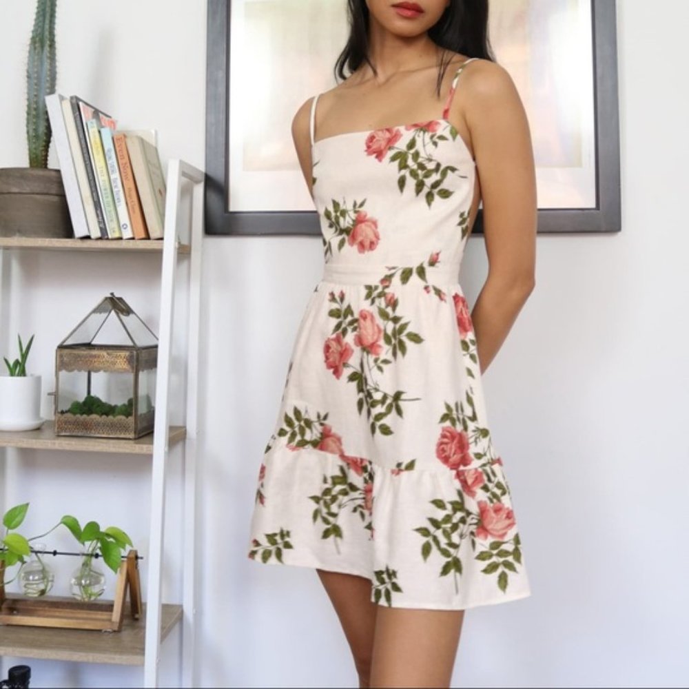NWOT Reformation Citrine Dress In Jolie - Size 2